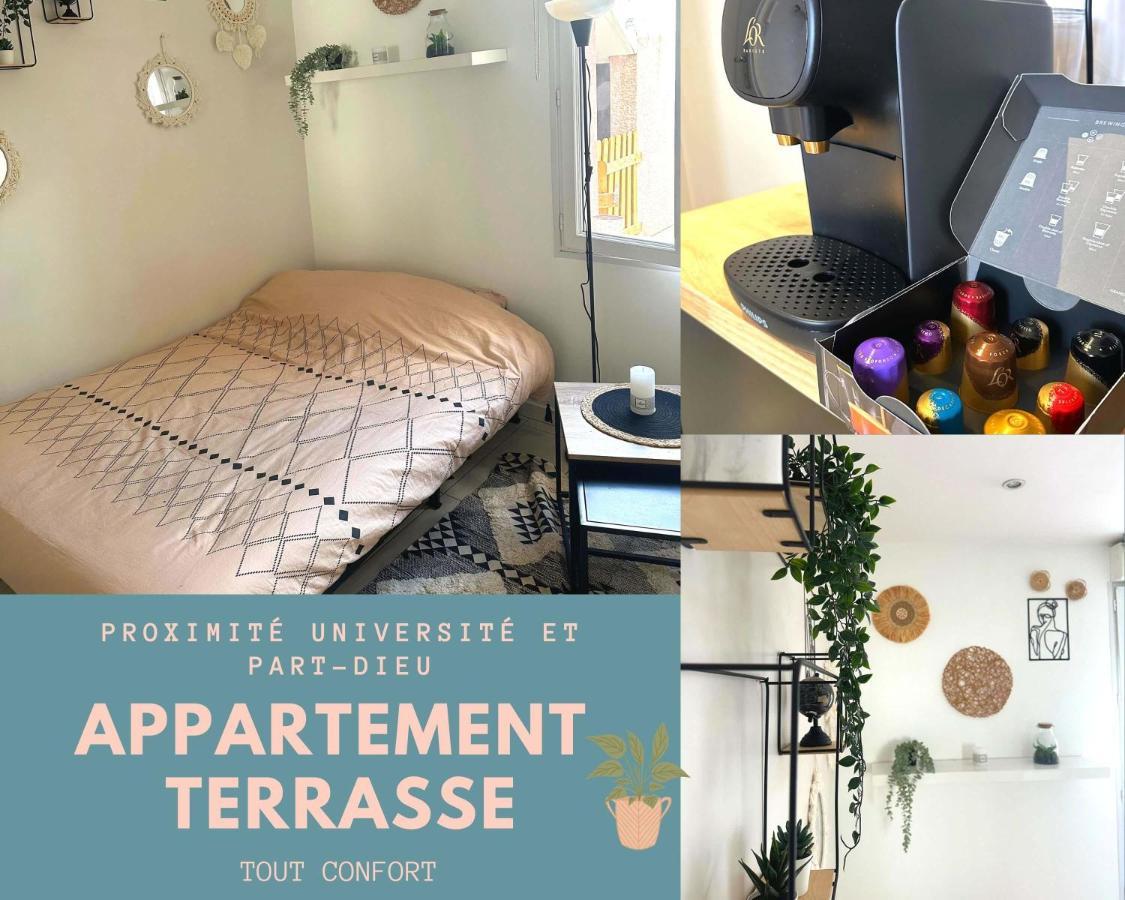 L'Oasis Cosy Lejlighed Villeurbanne Eksteriør billede